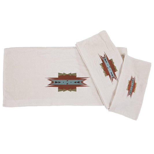Mesa 3PC Towel Set, Cream, 2 MOQ