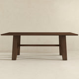 Trimont Rectangular 78" Solid Wood Dining Table