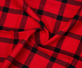 Red and Black Kitchen Towels
