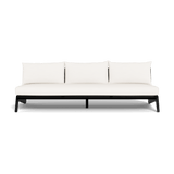 MLB TEAK 3 Seat Armless Sofa