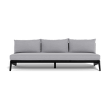 MLB TEAK 3 Seat Armless Sofa