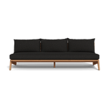 MLB TEAK 3 Seat Armless Sofa
