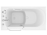 ANZZI Coupe Premier 53 - 60 in x 28 in. Soaking Walk-in Tub in White