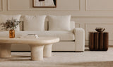 Thomas Left Sectional Ivory