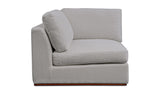 Rue Corner Chair Flecked Grey