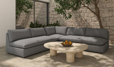 Miles Outdoor Sofa Speckled Light Grey