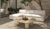 Miles Outdoor Modular 2 Piece White
