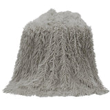 Mongolian Faux Fur Throw Blanket - Closeout