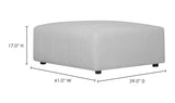 Lyric Ottoman Beige
