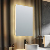 Stellar 36 in. H x 28 in. W Frameless LED Bathroom Mirror