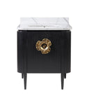 Briallen 30" Black Vanity with Oval Undermount Sink