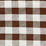 Buffalo Check Tablecloth - Coffee Brown