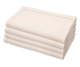 Cotton Linen Hemstitched Napkins