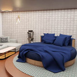 400TC Cotton Sateen Round Top Sheet