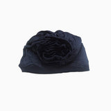 400TC Luxurious Single Embroidery Sateen Solid Cotton Fitted Sheet
