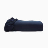 400TC Luxurious Single Embroidery Sateen Solid Cotton Fitted Sheet