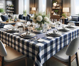 Cotton Tablecloths - Plaid Cloth Tablecloths