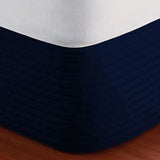 400TC Cotton Horizontal Quilted Tailored Bed skirt