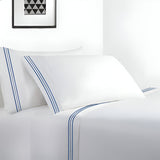 400TC Cotton Sateen Classic Embroidery Pillowcases (Set Of 2)