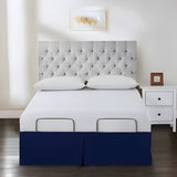 400TC Cotton Sateen Detachable Wrap Around Tailored Bed Skirt