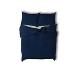 400TC Cotton Sateen Solid Fringe Duvet Cover Set