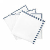 Double Embroidery Border Cotton Napkins (Set of 4)