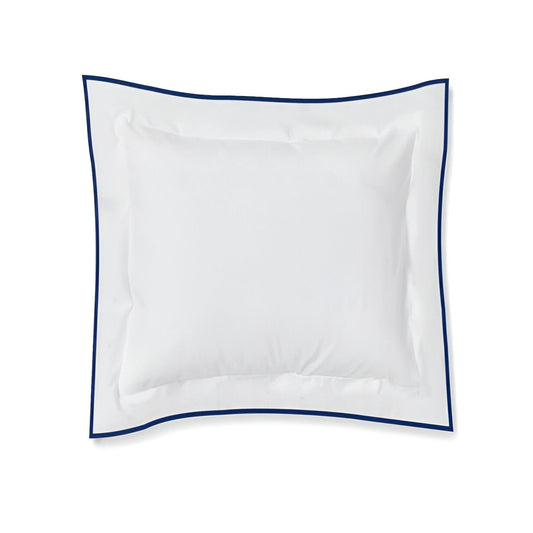 400TC Embroidery Cotton Sateen Solid Euro Sham