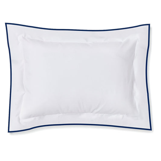 400TC Embroidery Cotton Sateen Solid Pillow Sham
