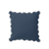 400TC Luxurious Scallop Embroidery Cotton Euro Sham