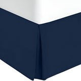 400TC Sateen Solid Cotton Tailored Bed Skirt