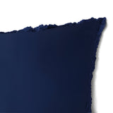 400TC Cotton Sateen Solid Fringe Duvet Cover Set