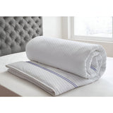 400TC Cotton Double Embroidery Sateen Microcheck Duvet Cover Set