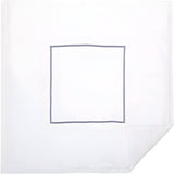 400TC Cotton Double Embroidery Sateen Solid Duvet Cover Set