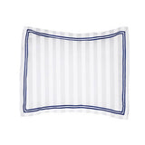 400TC Cotton Double Edge Embroidery Sateen Stripe Duvet Cover Set