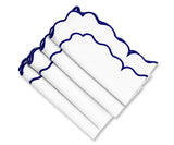 White Embroidered Napkins