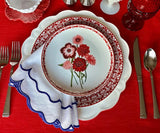 White Embroidered Napkins