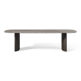 Newport Aluminum Dining Table 108"