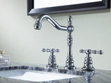 Highland 8 in. Widespread 2-Handle Bathroom Faucet in Polished Chrome