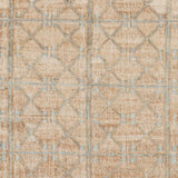 Rice Dusty Sage Fringed Jute Carpet