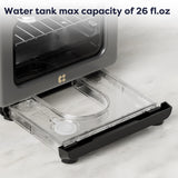 Ciarra Nosh Oven | 8-in-1 Portable Countertop Steam Oven Small Electric Oven with Air Fryer | Ashy Cloud