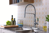Accent Single Handle Pull-Down Sprayer Kitchen Faucet