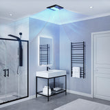 ANZZI 100 CFM Bathroom Exhaust Fan (1.5 Sones), Built-in Humidity Sensor, Dimmable Speed Control, Integrated LED Light, ETL/HVI Certified