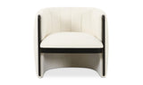 Francis Accent Chair White