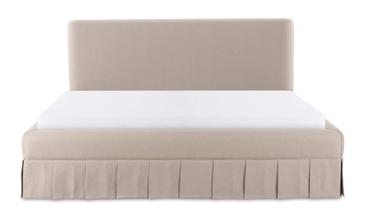 Maren King Bed Beige