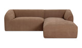Isla Nook 2 Piece Modular Sectional Right Mocha