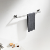 ANZZI Complete 5-Piece Bathroom Hardware Set (Includes Two Towel Bars), RHINO ALLOY Certified Stainless Steel & Zinc, Multiple Finishes
