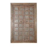 Large Patina Door Frame, 51 x 88"