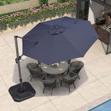 PURPLE LEAF OPEN BOX Cantilever Umbrella Base ZY04BSSBL-150-NEW-RT
