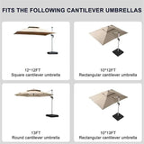PURPLE LEAF OPEN BOX Cantilever Umbrella Base ZYCJBASE-150NEW