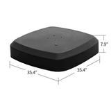 PURPLE LEAF OPEN BOX Patio Umbrella Base with Wheels ZYBASE-8